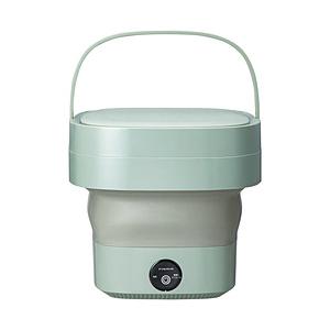 ドウシシャ 折りたためる洗濯機  グリーン WMW-021GR