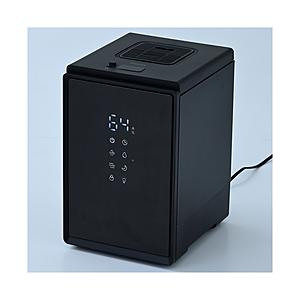 ヤマゼン 上部給水スチーム式加湿器　マイコン式 YAMAZEN ブラック KSF-S34(B) ［ス...