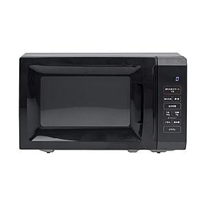 ビックアイデア 単機能レンジ  ブラック BIM-MR17TA ［17L /50/60Hz］