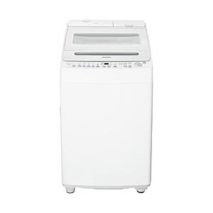 SHARP(シャープ) 全自動洗濯機 ホワイト系 [洗濯10.0kg /乾燥機能無 /上開き]   ...