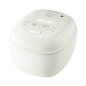 SHARP(シャープ) ジャー炊飯器  ホワイト KS-CS05J-W ［3合 /マイコン］