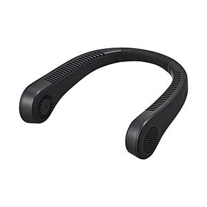 ドウシシャ スマートネックファン  ブラック ZSF-060B-BK 【864】