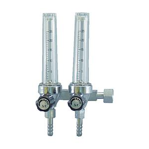 ヤマト産業 フロート式流量計二連式　F2M−25−MAG　F2M25MAG