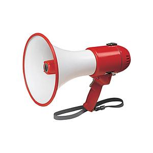 ユニペックス 15W金属製メガホン　サイレン付 UNI-PEX  TRM-119