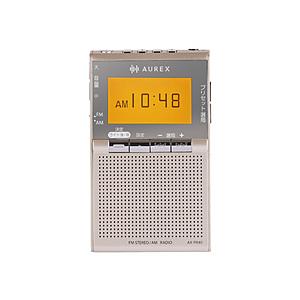 TOSHIBA(東芝) 携帯ラジオ AUREX サテンゴールド AX-PR40(N) ［ワイドFM対...