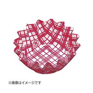 アヅミ産業 紙カップ ココケース 丸型（500枚入） 5号深型 赤 ＜XAZ3702＞ [振込不可]