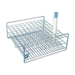 三和化研工業 ステンレス製試験管立15mm100本立　SS15100