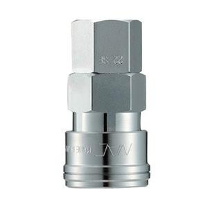 長堀工業 クイックカップリング AL40型 鋼鉄製 オネジ取付用 CAL44SF