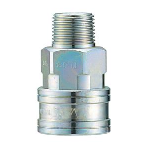 長堀工業 クイックカップリング TL型 鋼鉄製 メネジ取付用 CTL03SM