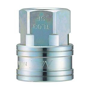 長堀工業 クイックカップリング TL型 鋼鉄製 オネジ取付用 CTL04SF