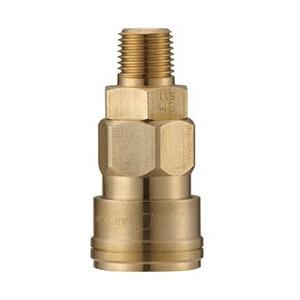 長堀工業 クイックカップリング AL40型 真鍮製 メネジ取付用 CAL44SM2