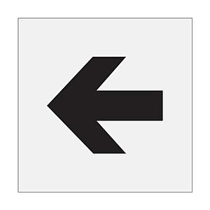 アイマーク ステンシル 矢印（小） 文字サイズ100×120mm AST12