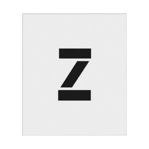 アイマーク IM　ステンシル　Z　文字サイズ150×95mm AST-Z15095