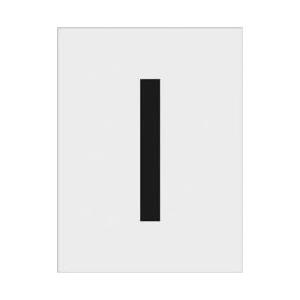 アイマーク IM　ステンシル　I　文字サイズ250×125mm AST-I250125