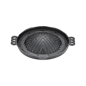 三和精機製作所 鉄ジンギス鍋 穴無 22cm ＜QGV12122＞