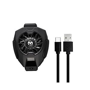 AREA ペルチェ素子採用スマートフォン用冷却ファン「M-S9」  ブラック MS-COOLG