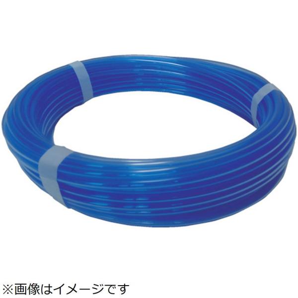 八興販売 ハッコウ　スーパー柔軟フッ素チューブ・クリアブルー　６×９　２０Ｍ