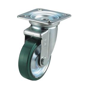 ユーエイキャスター 産業用キャスター自在車　100径ウレタン車輪　UWJ100Y