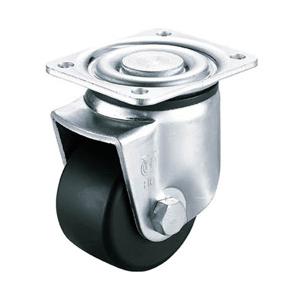 ユーエイキャスター 低床式重荷重キャスター自在車　80径MCナイロン車輪　UHG80MC