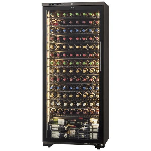 【基本設置料金セット】 ワインセラー  左開き LongFresh(ロングフレッシュ) ウッドブラッ...