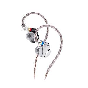 FiiO(フィーオ) イヤホン カナル型  Silver FIO-IEM-FD15-S