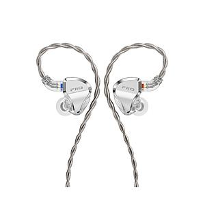 FiiO(フィーオ) イヤホン カナル型  Silver FIO-IEM-JH5-S