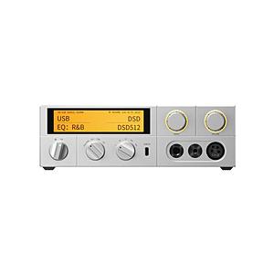 FiiO(フィーオ) DAC内蔵ヘッドホンアンプ  Silver FIO-K17-S ［ハイレゾ対応...
