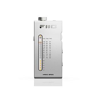 FiiO(フィーオ) ポータブルステレオFMラジオ  Silver FIO-RR11-S ［ハイレゾ...