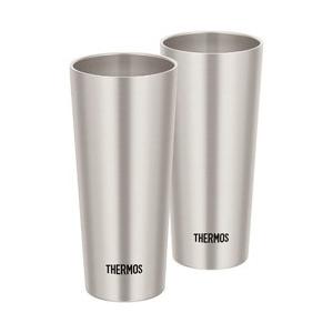 THERMOS(サーモス) 真空断熱タンブラー2個セット （0.4L）　JDI-400P-S