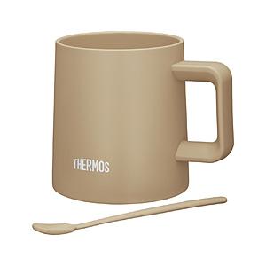 THERMOS(サーモス) 真空断熱マグカップ 350ml  カフェラテ JDZ-350-CL 【8...