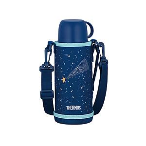 THERMOS(サーモス) 真空断熱2ウェイボトル 800ml  ネイビーブルー FJJ-802WF...