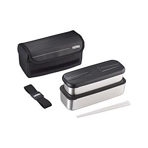 THERMOS(サーモス) フレッシュランチボックス  ドットブラック DSD-1105W-D-BK