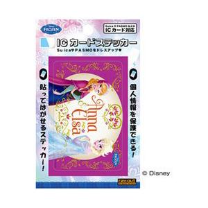 レイアウト ICカード用 ICカードステッカー 「ディズニー アナと雪の女王」(アナ・イラスト) R...