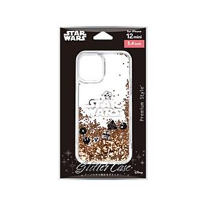 PGA iPhone 12 mini用 グリッターケース