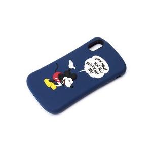 PGA iPhoneX用 シリコンケース ミッキーマウス／ネイビー PG-DCS376MKY PG-...