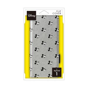 PGA Xperia 1用 フリップカバー PG-DXP771MKY ミッキーマウス 【864】 [...
