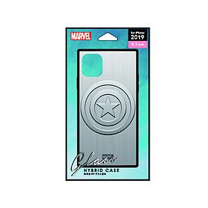 PGA iPhone 11 6.1インチ 用　ガラスハイブリッドケース　 キャプテン・アメリカ シル...