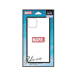 PGA iPhone 11 Pro Max 6.5インチ 用 ガラスハイブリッドケース ロゴ/ホワイ...