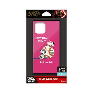 PGA iPhone 11 Pro用 ガラスハイブリッドケース BB-8 PG-DGT19A33BB...