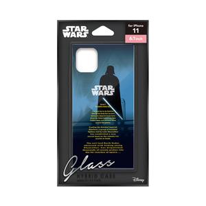 PGA iPhone 11用 ガラスハイブリッドケース ダース・ベイダー PG-DGT19B31DV...