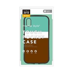 PGA iPhone XR用 6.1用 タフポケットケース チョコミント PG-18YPT07GR ...