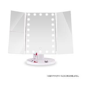 綺麗堂 美ルル LEDメイクアップミラーアクトレス   KRD9008 ［国内・海外対応］