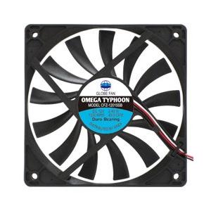 アイネックス OMEGA TYPHOON CFZ-12015SB (ケースファン/120mm/薄型超...