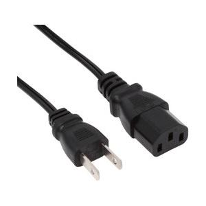 アイネックス ACP-05S-BK (AC電源ケーブル 極細ストレートタイプ/0.5m) 【864】...