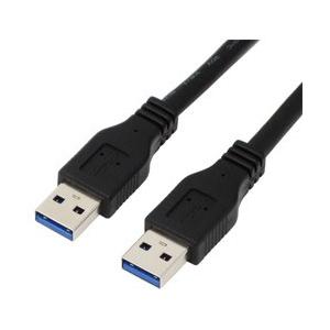 アイネックス USB3.0ケーブル A - A 1.5m U30AA-MM15 ブラック 【864】