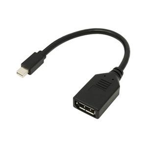 アイネックス Mini DisplayPort - DisplayPort変換ケーブル AMC-MDPDP ブラック｜y-sofmap