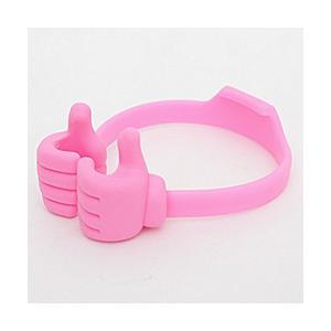 ロジック StandHug 手形のユニークなスマホスタンド LG-SDHG-R レッド 【852】