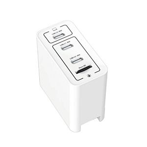 ロジック SECUBA HiCharger Pro USBタイプC×3ポート  ホワイト LG-SE...