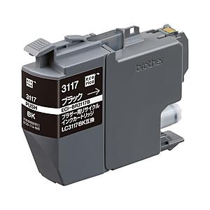 エコリカ ECI-BR3117B 互換リサイクルインクカートリッジ [ブラザー LC3117BK] ...
