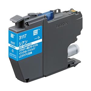 エコリカ ECI-BR3117C 互換リサイクルインクカートリッジ [ブラザー LC3117C] シ...